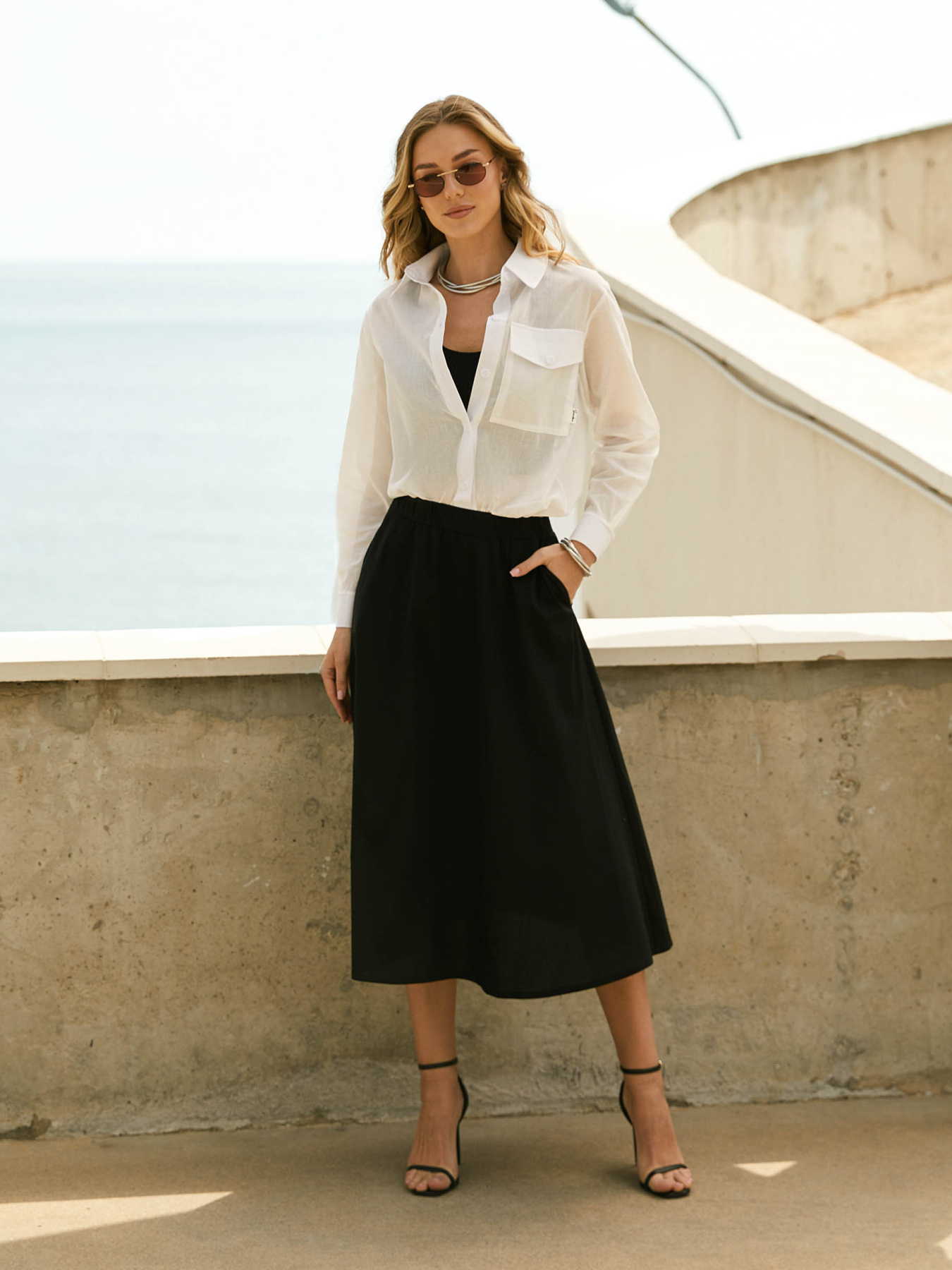 Спідниця міді Seventeen модель 2179.6020 Фото