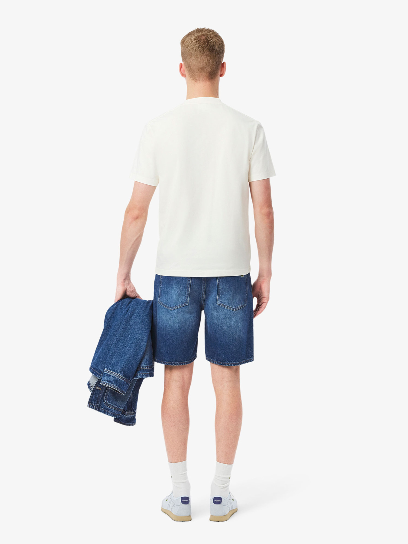 Джинсовые шорты Lacoste модель FH9932MK9 Фото