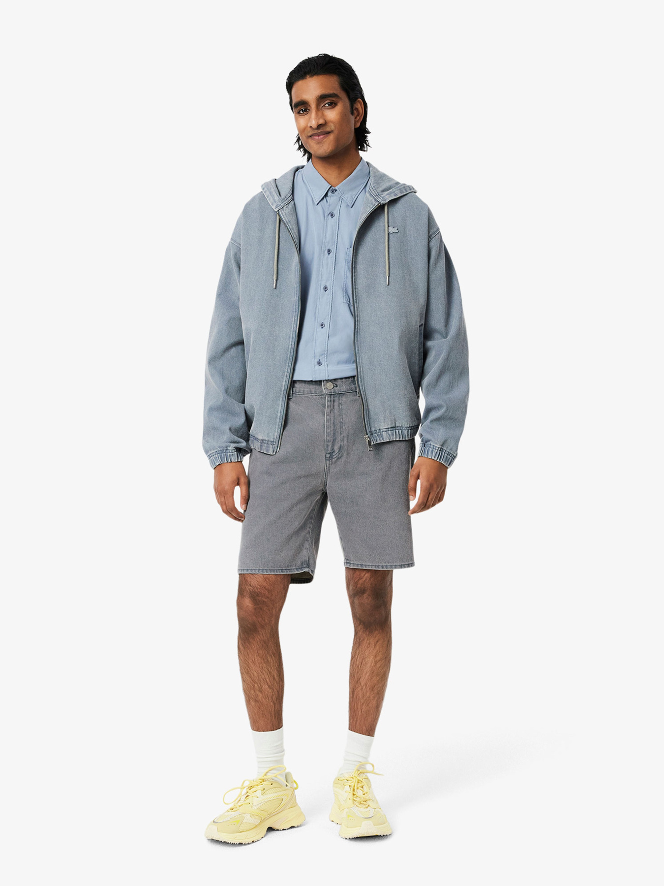 Шорти джинсові Lacoste модель FH9929FNI Фото