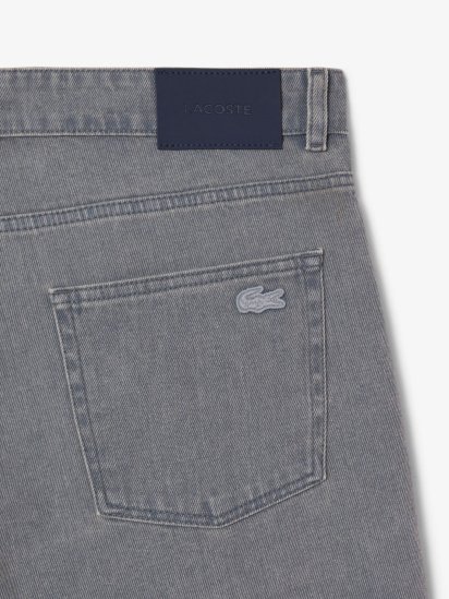 Шорти джинсові Lacoste модель FH9929FNI — фото 5 - INTERTOP