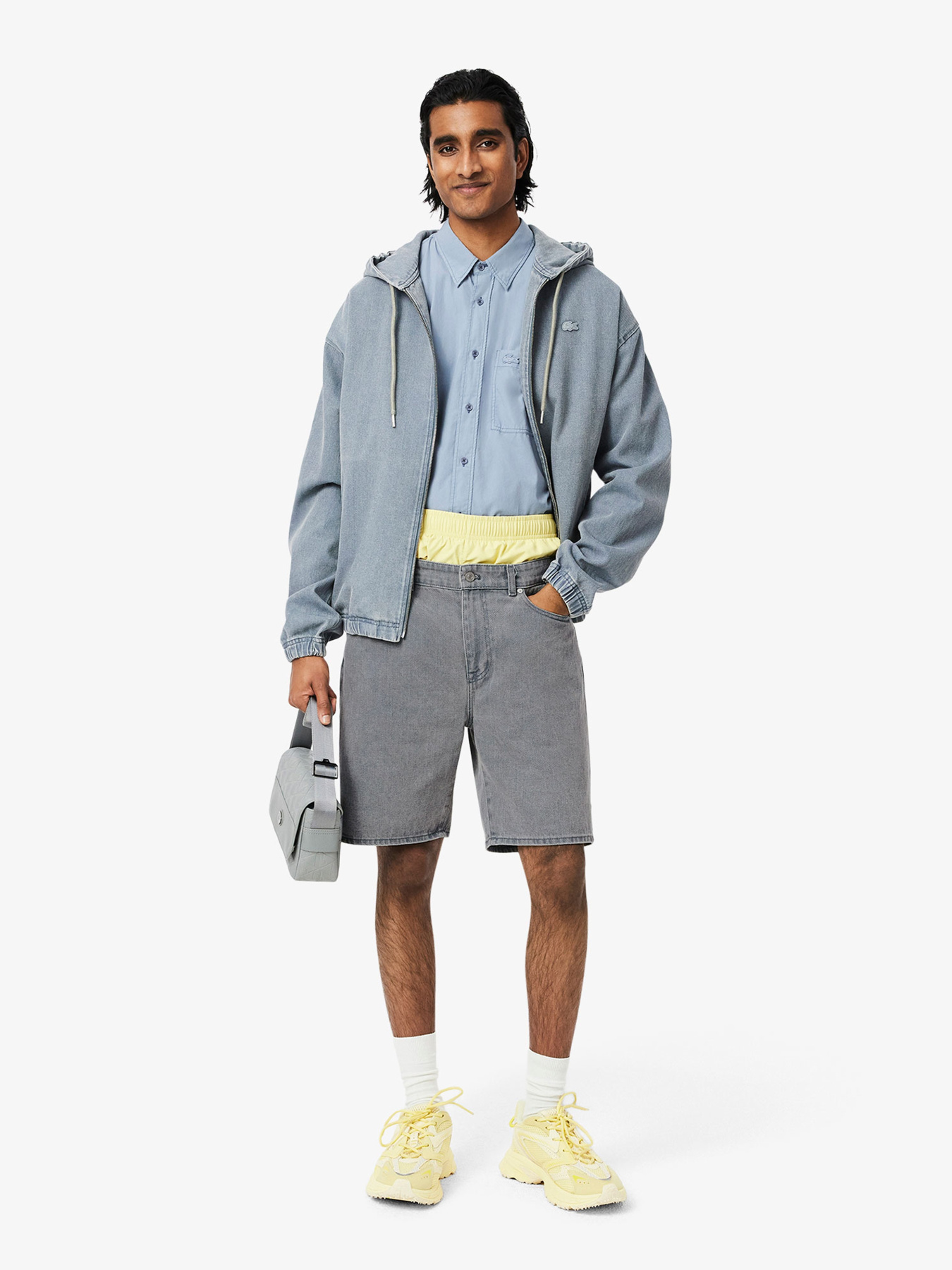 Джинсові шорти Lacoste модель FH9929FNI Фото