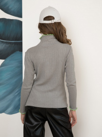 Водолазка ISSA Plus модель CD-414_grey Фото