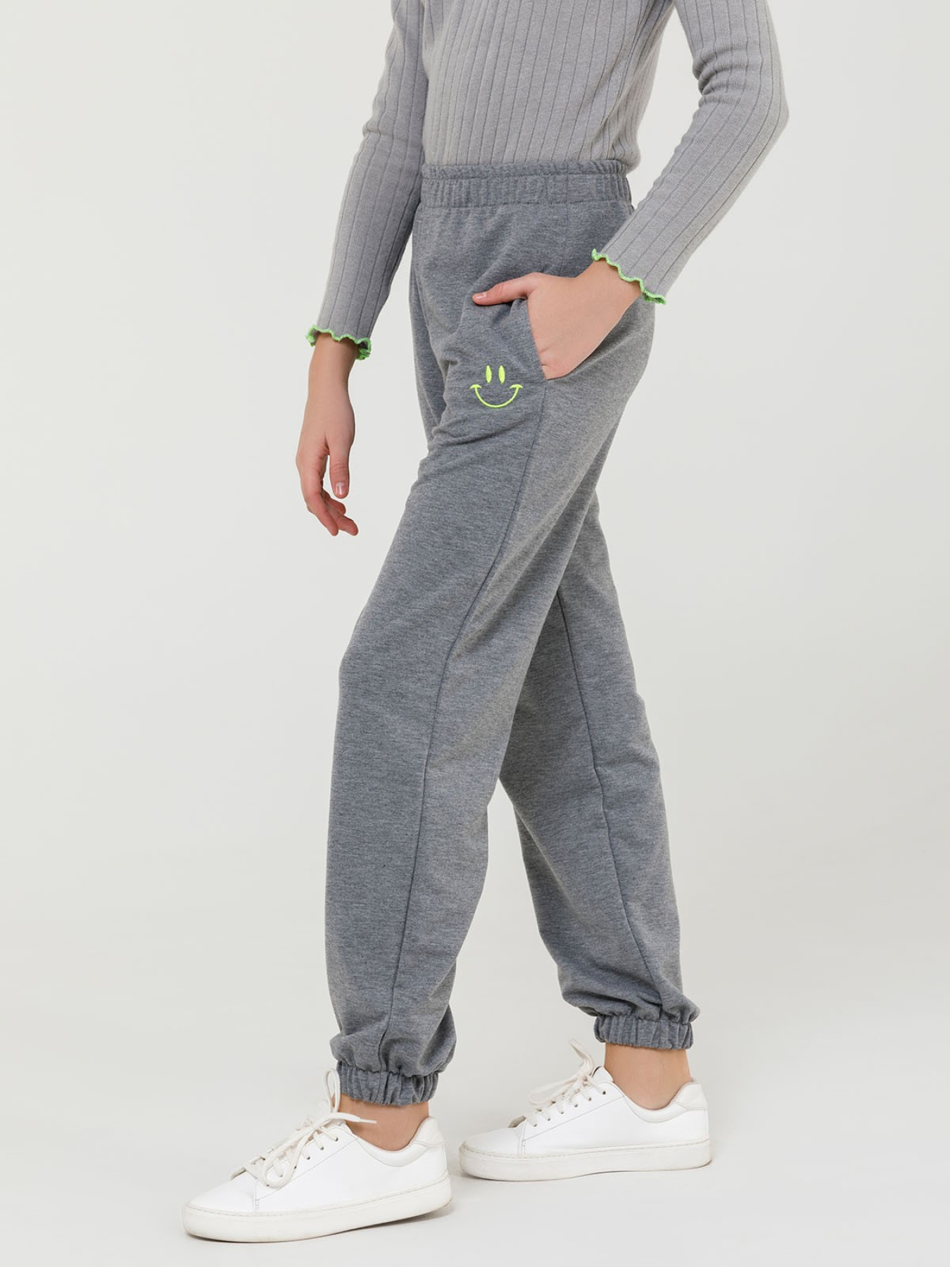 Штаны спортивные ISSA Plus модель CD-418_grey Фото