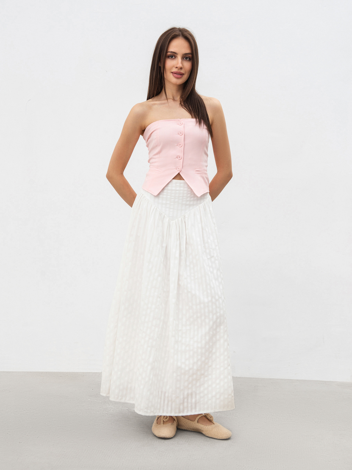 Спідниця міді Romashka Арфа модель 206030105091 Фото