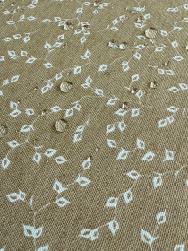 Скатертина столова із брудо- та водовідштовхувальною дією кремового кольору Ecotton модель 25022 Фото