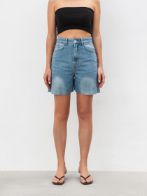 Джинсовые шорты Romashka Флоу модель 206029705041 Фото