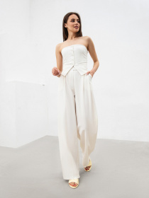 Брюки палаццо Romashka Призма модель 205039905072 Фото