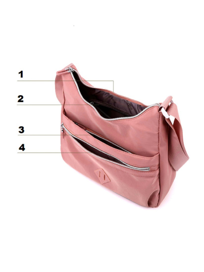 Крос-боді RoyalBag модель WT1-206P — фото 4 - INTERTOP