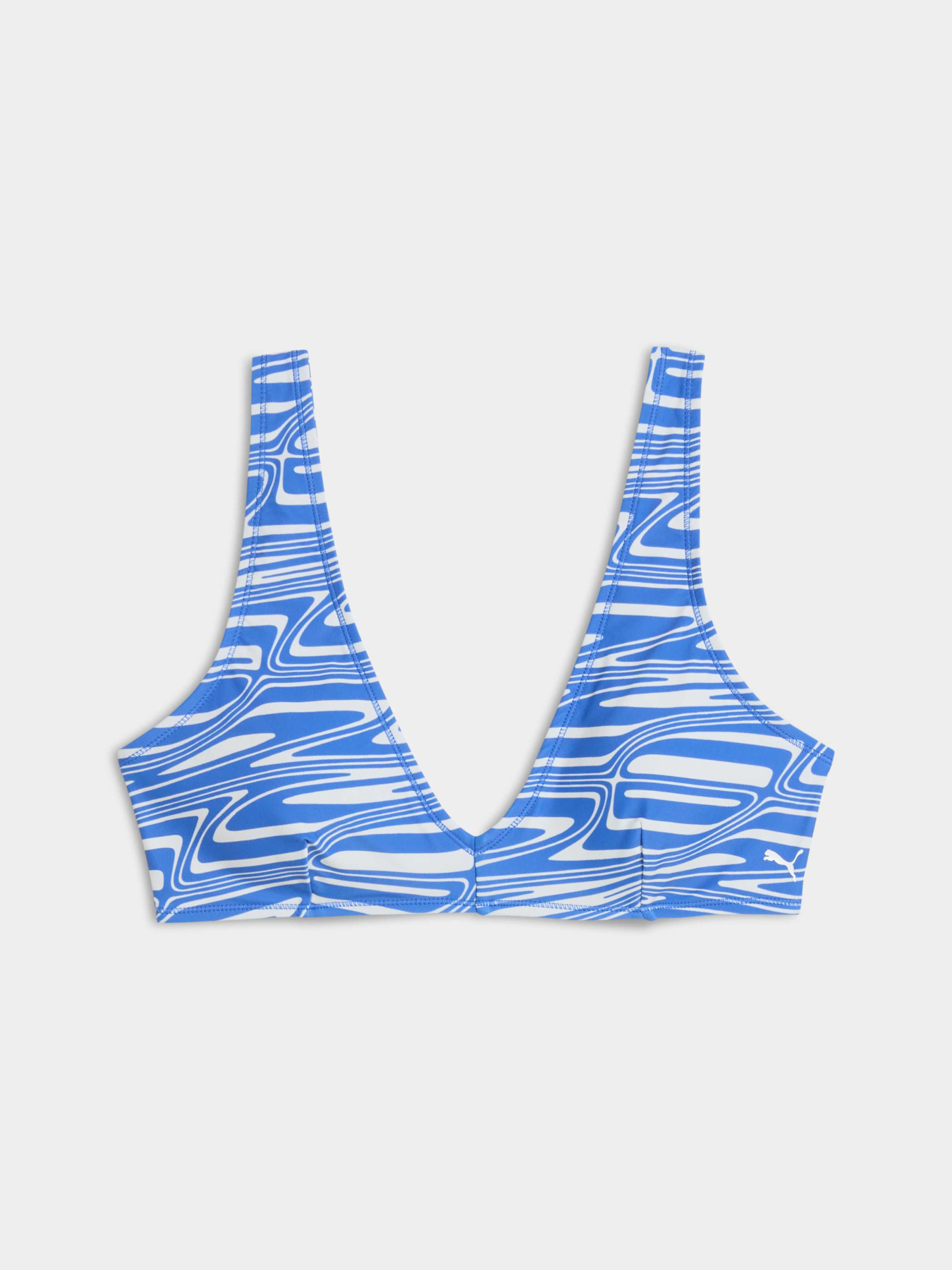 Верхняя часть купальника PUMA Swim Women Plunge Top 1 модель 947019 Фото