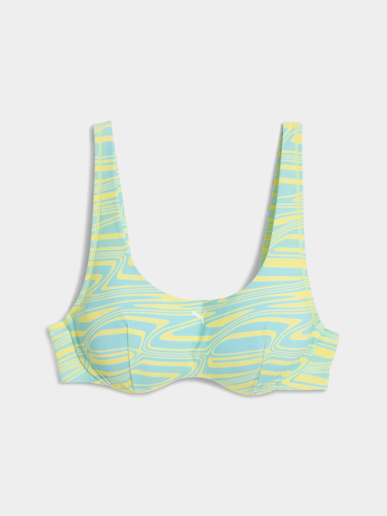 Верхня частина купальника PUMA Swim Women Printed Scoo модель 947048 Фото