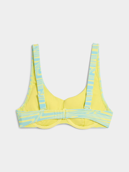Верхня частина купальника PUMA Swim Women Printed Scoo модель 947048 — фото - INTERTOP