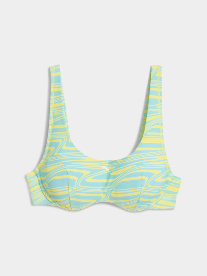 Верхня частина купальника PUMA Swim Women Printed Scoo модель 947048 - фото