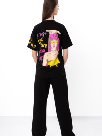 Спортивный костюм Носи своє модель 6472-057-33-chornij Фото