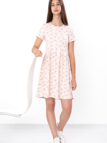 Платье миди Носи своє модель 6258-043-love-svtlo-persikovij Фото