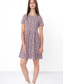 Платье миди Носи своє модель 6258-043-pero-popelqsta-lavanda Фото