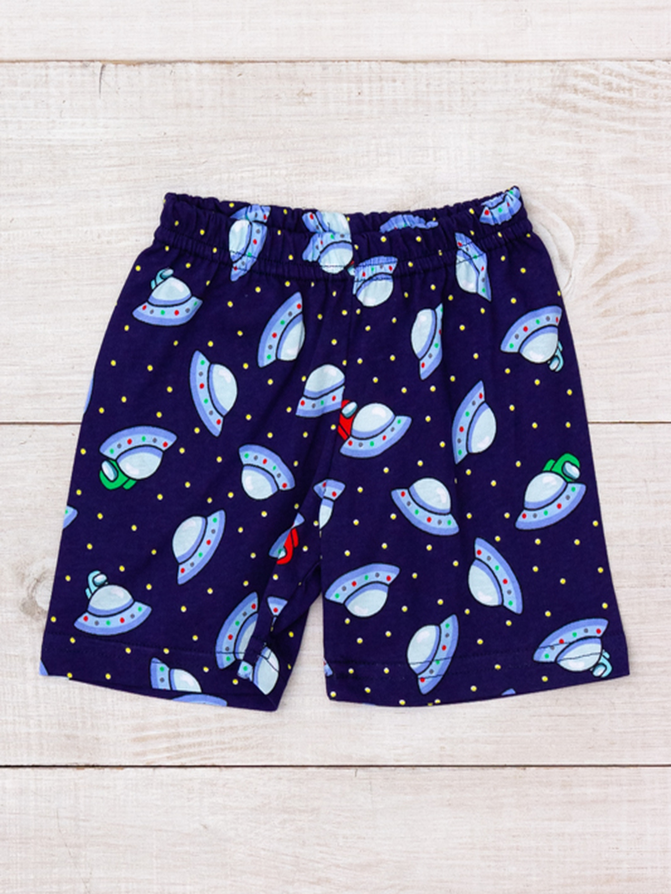 Повседневные шорты Носи своє модель 6091-002-kosmos-temno-sinj Фото