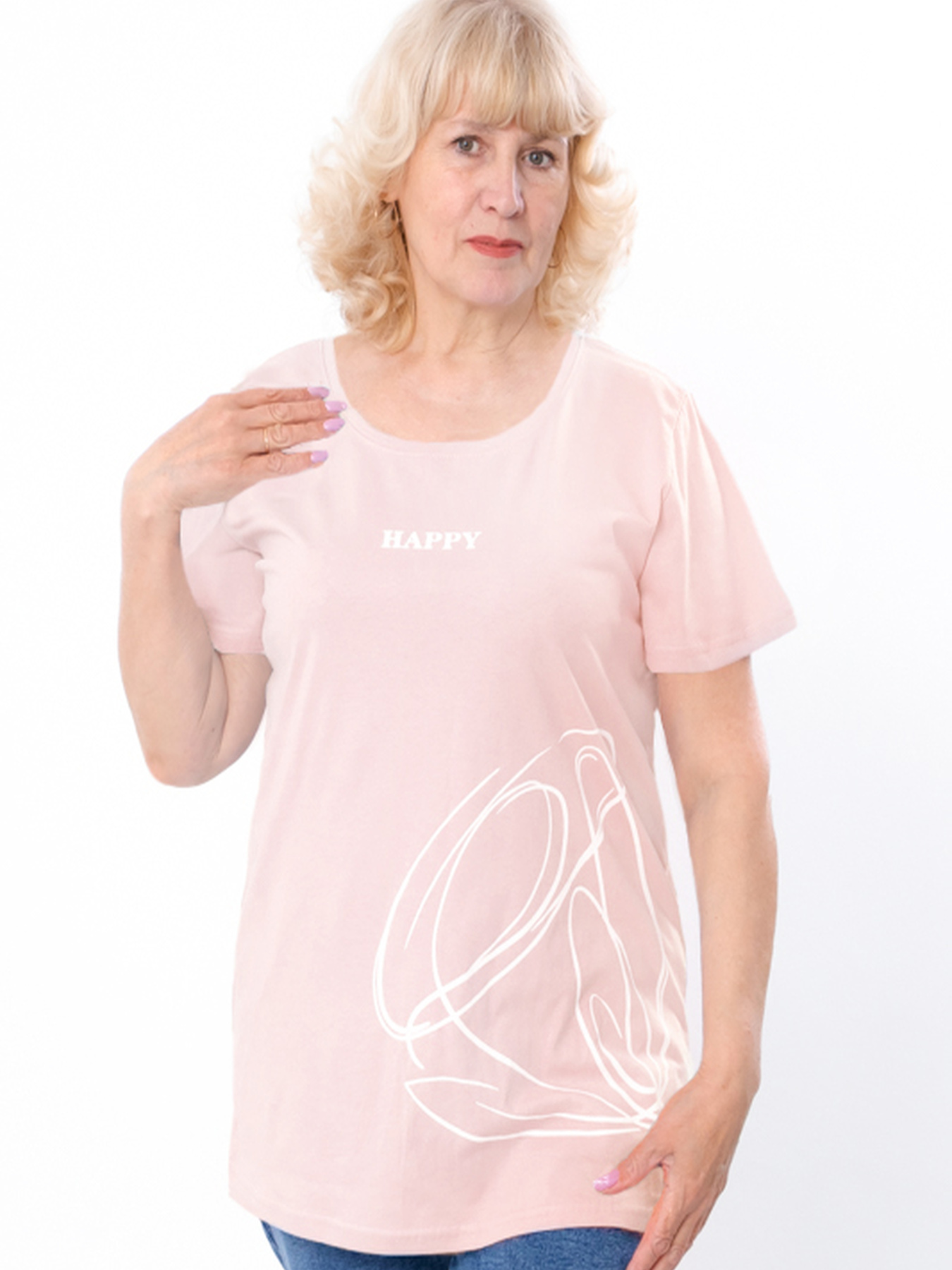 Футболка Носи своє Модель 8200-001-33-persikova-vanlx Фото