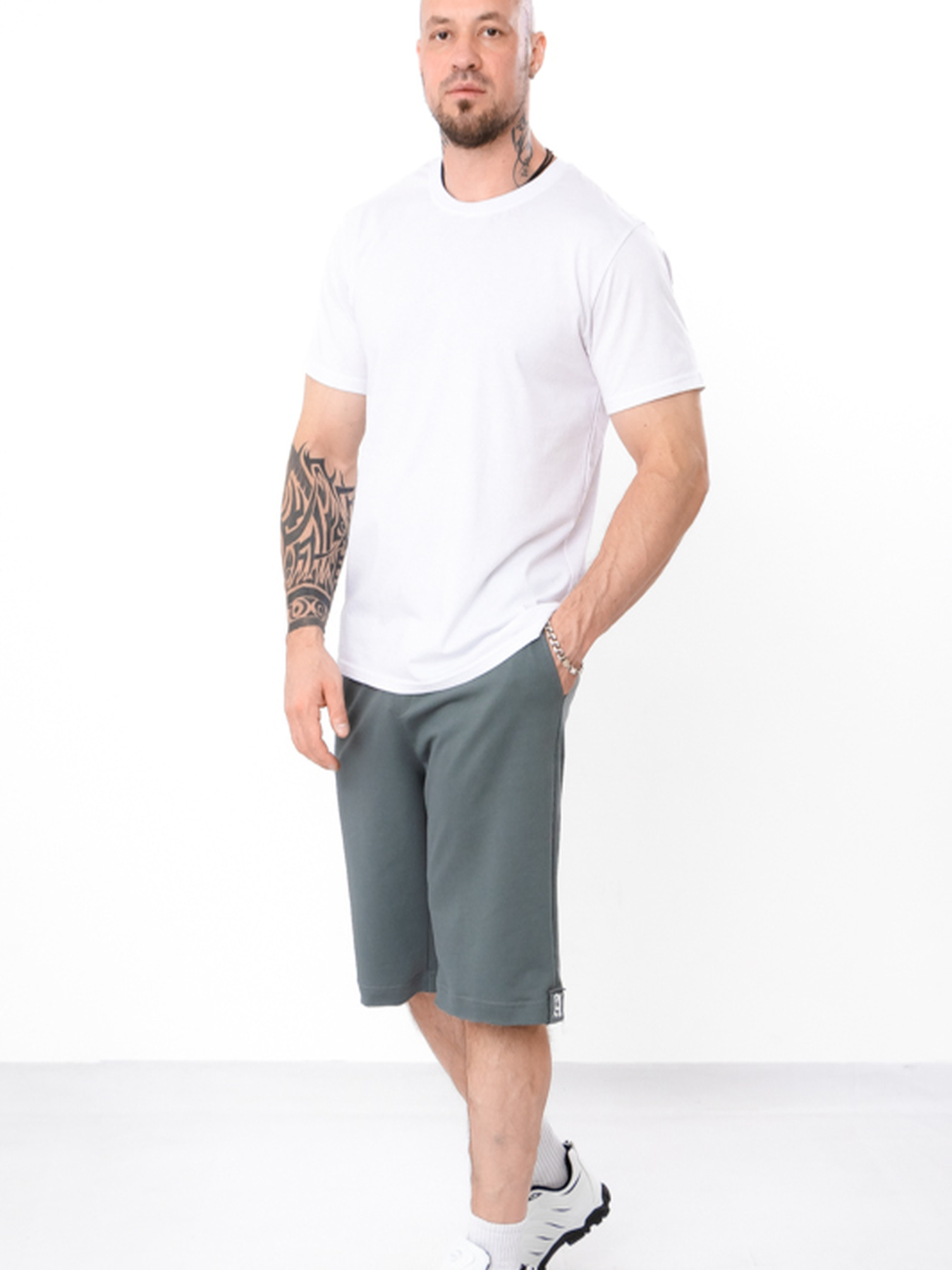 Повседневные шорты Носи своє модель 8223-057-zelenij-graft Фото