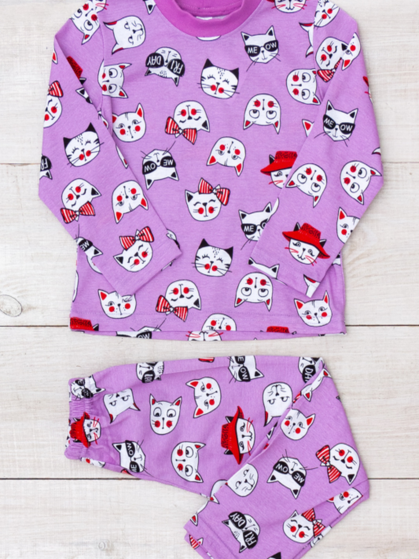 Пижама Носи своє модель 6076-002-5-kotiki-buzok Пижама Носи своє модель 6076-002-5-kotiki-buzok Фото