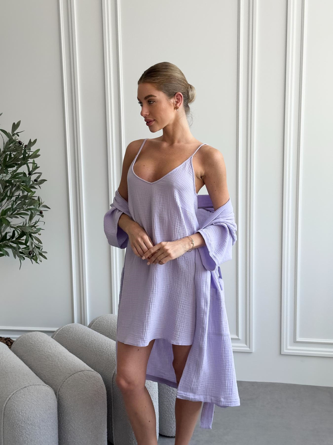 Домашний костюм Cosy модель SetLavanda1 Фото