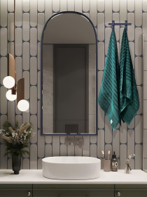 Набор 2 жаккардовых полотенца Lovely Svi для ванной, отелей, СПА, в подарок,  Oxford Stripe темно – зеленый Hunter green Lovely Svi  модель 261124 Фото