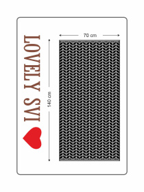 Набор 2 жаккардовых полотенца  для ванной, гостиниц, СПА, на подарок, Milano Зелёный Lovely Svi  модель 661124 Фото