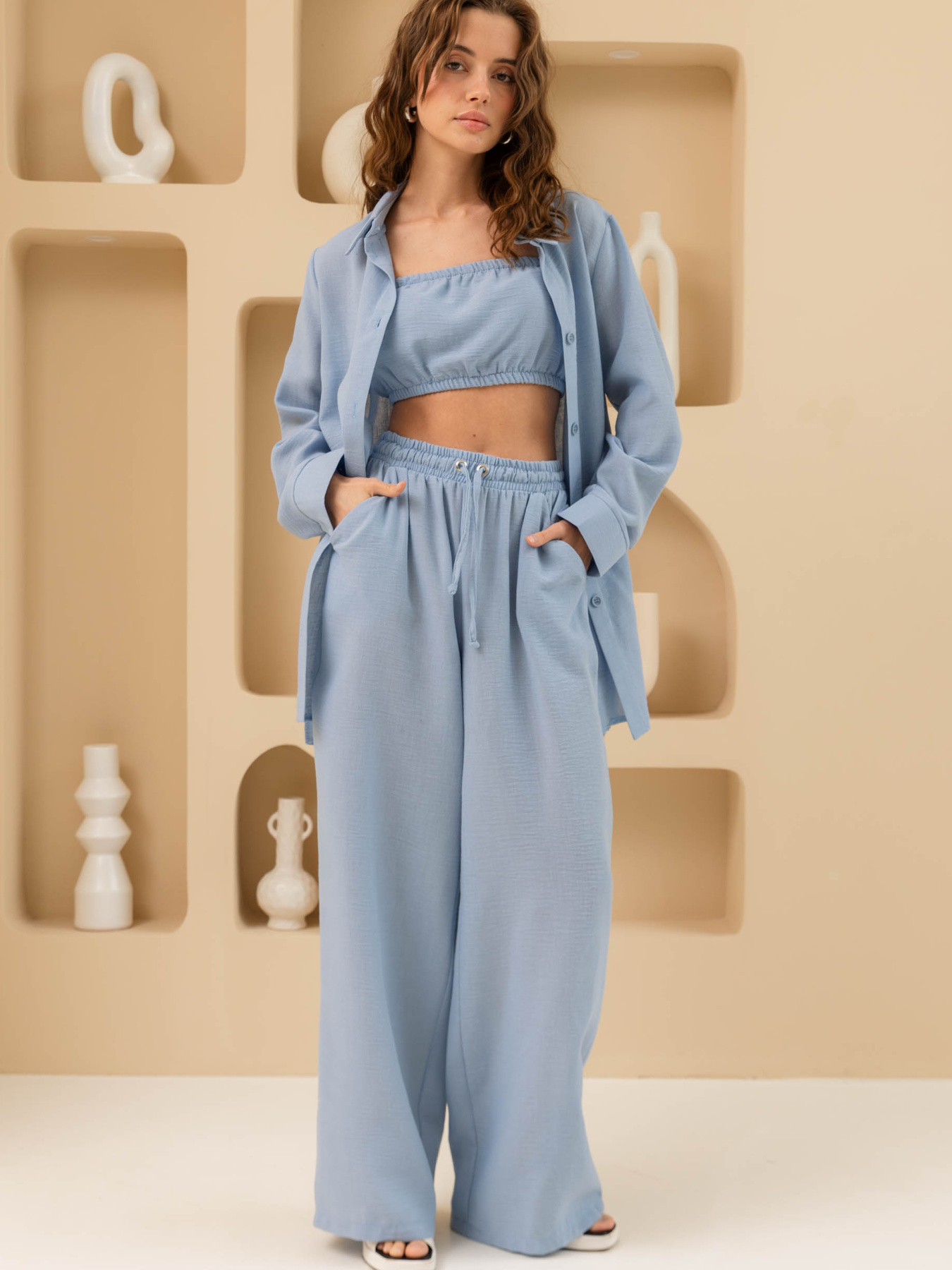 Штани палаццо Seventeen модель 2169.5776 Фото