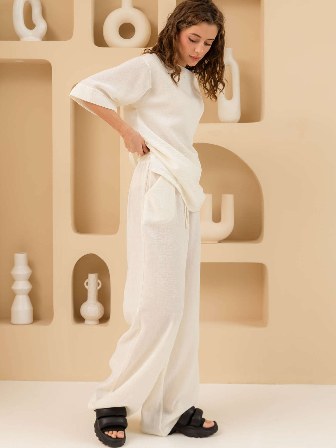 Штани палаццо Seventeen модель 2169.5740 Фото