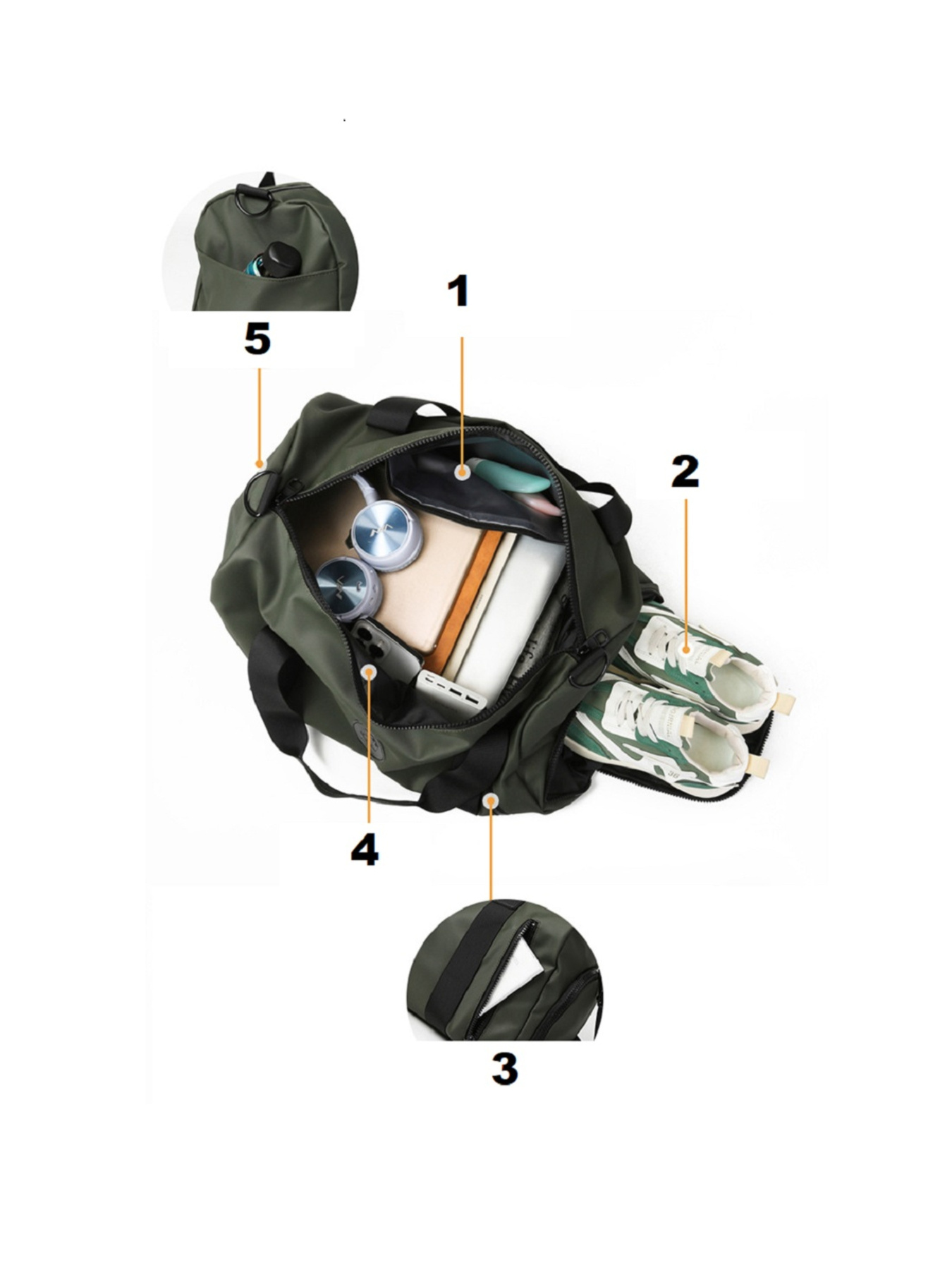 Дорожня сумка RoyalBag модель TB1-T-258KH Фото