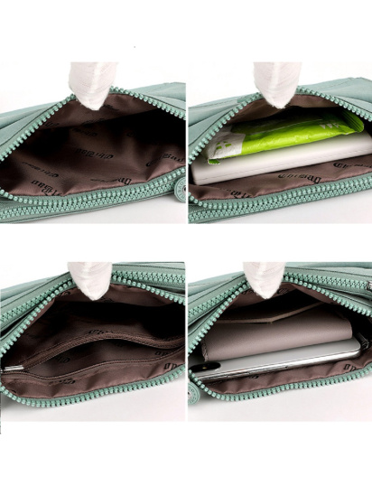 Кросс-боди RoyalBag модель WT1-0520GR — фото 6 - INTERTOP