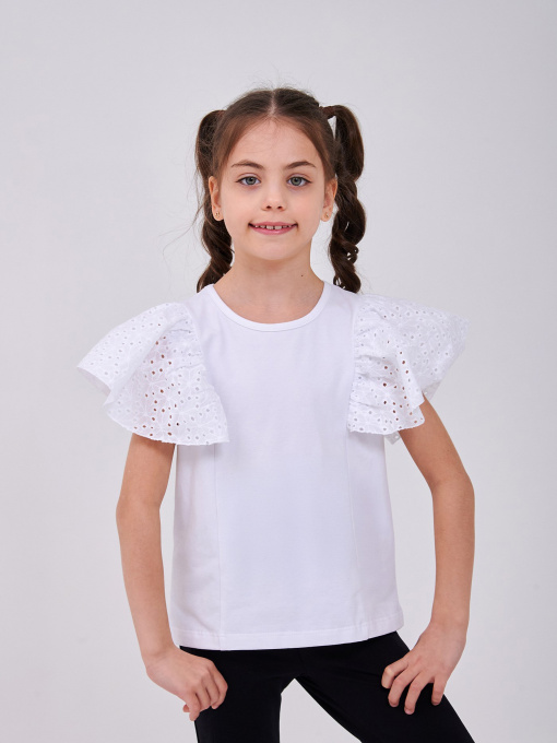 Блуза SMIL Модель smil_114042-belyj Фото