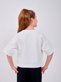 Футболка SMIL Модель smil_114045-molocnyj Фото