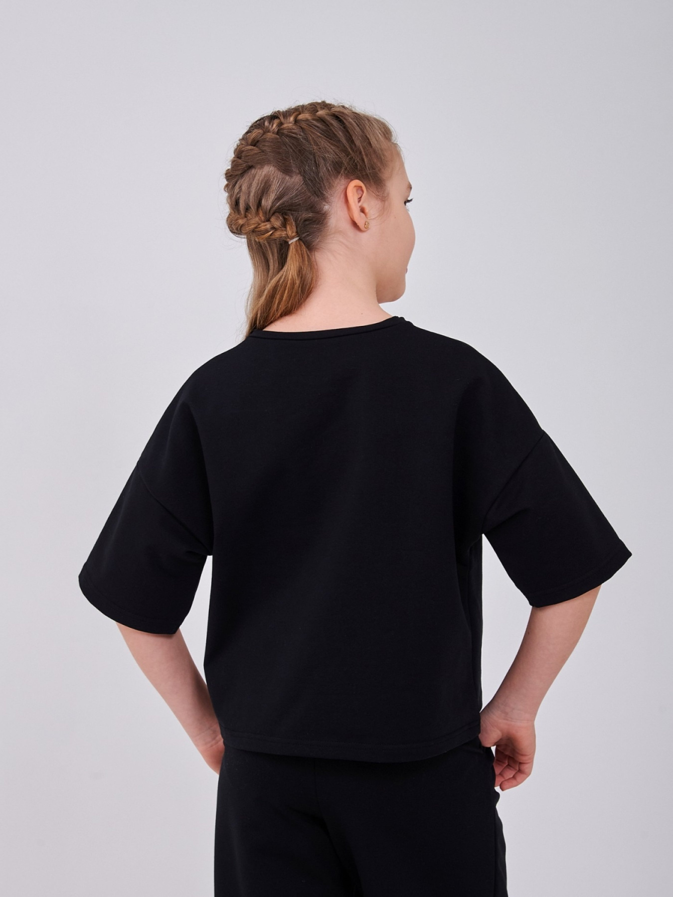 Футболка SMIL Модель smil_114045-cernyj Фото