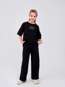 Футболка SMIL Модель smil_114045-cernyj Фото