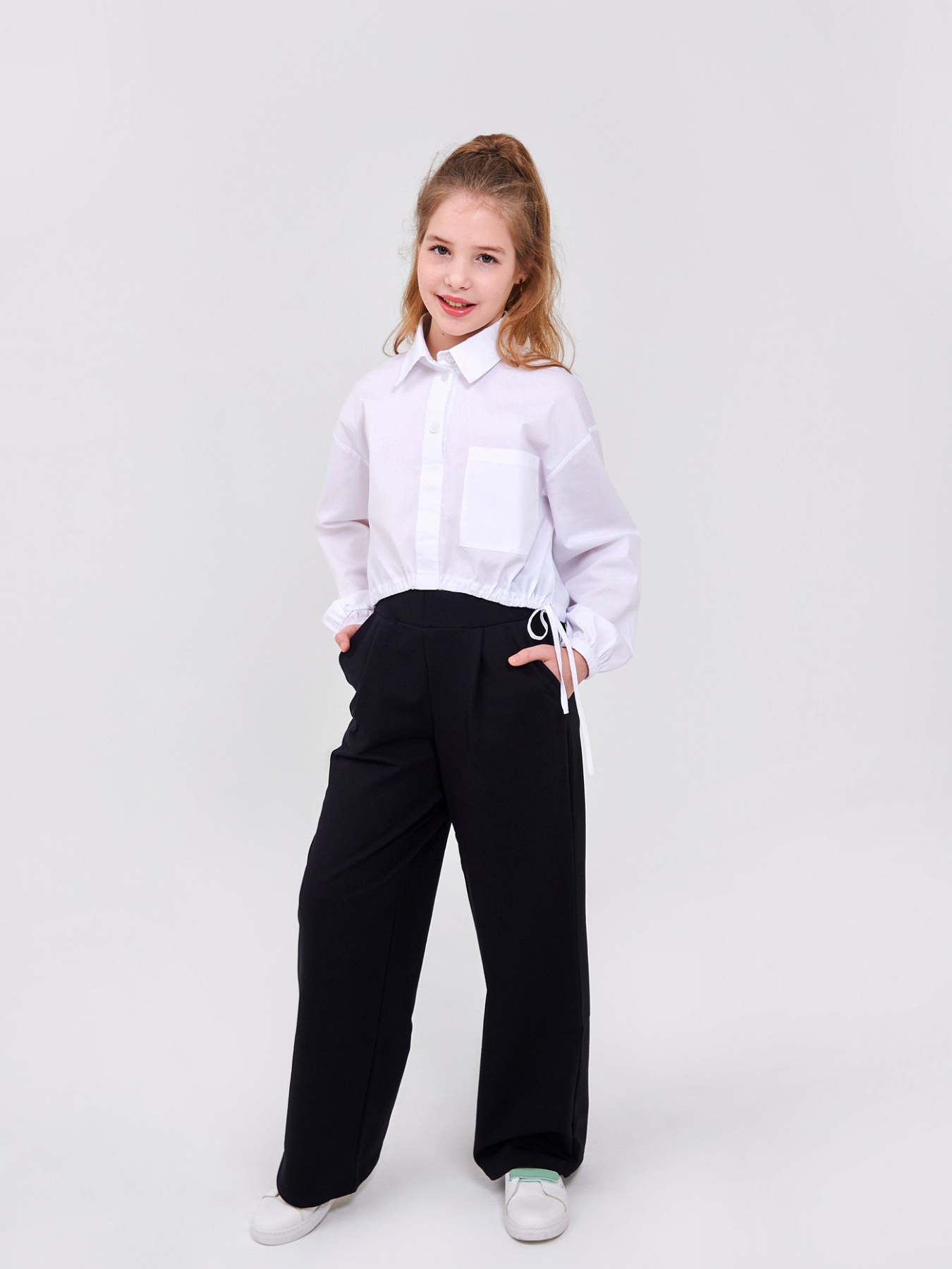 Блуза SMIL Модель smil_114032-belyj Фото