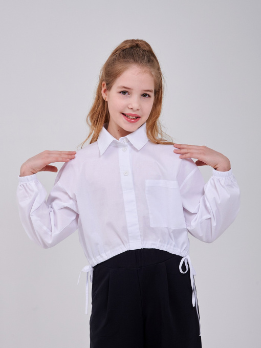 Блуза SMIL Модель smil_114032-belyj Фото