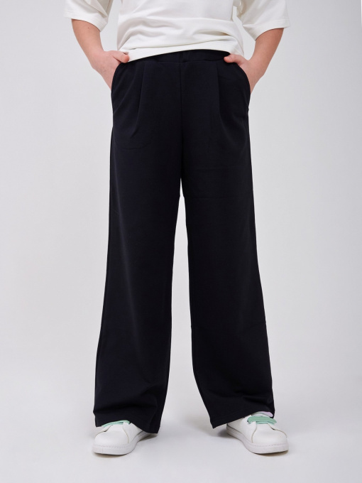 Повседневные штаны SMIL модель smil_115665-cernyj Фото