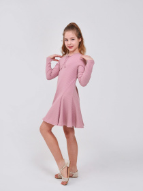 Сукня міні SMIL модель smil_120441-pudra Фото