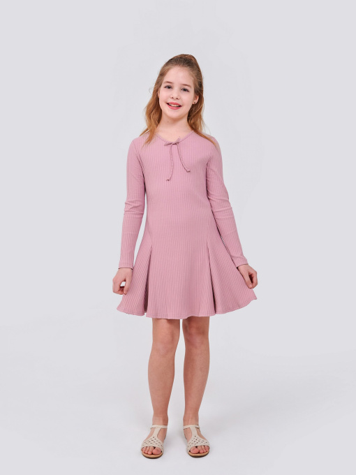 Сукня міні SMIL модель smil_120441-pudra Фото