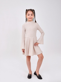 Сукня міні SMIL модель smil_120466-svetlo-bezevyj Фото