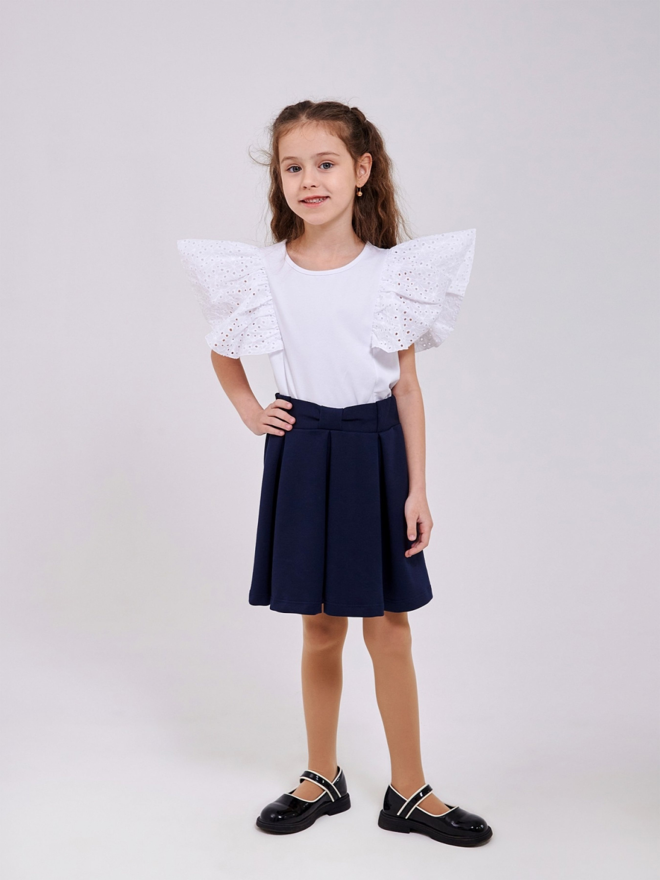 Спідниця міні SMIL модель smil_120442-temno-sinij Фото