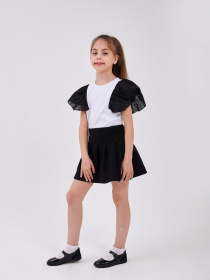 Спідниця міні SMIL модель smil_120445-cernyj Спідниця міні SMIL модель smil_120445-cernyj Фото