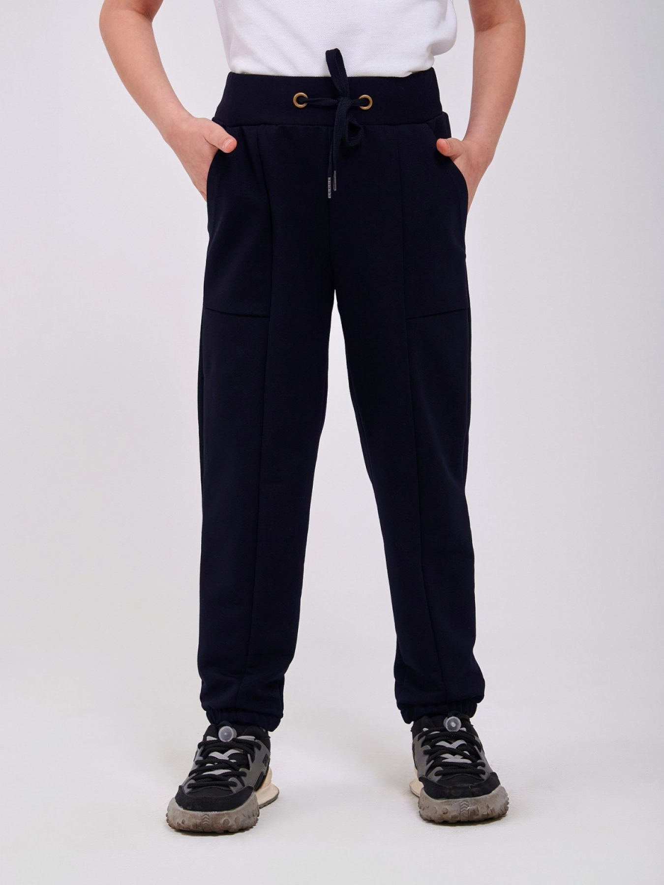 Штани повсякденні SMIL модель smil_115658-temno-sinij Фото