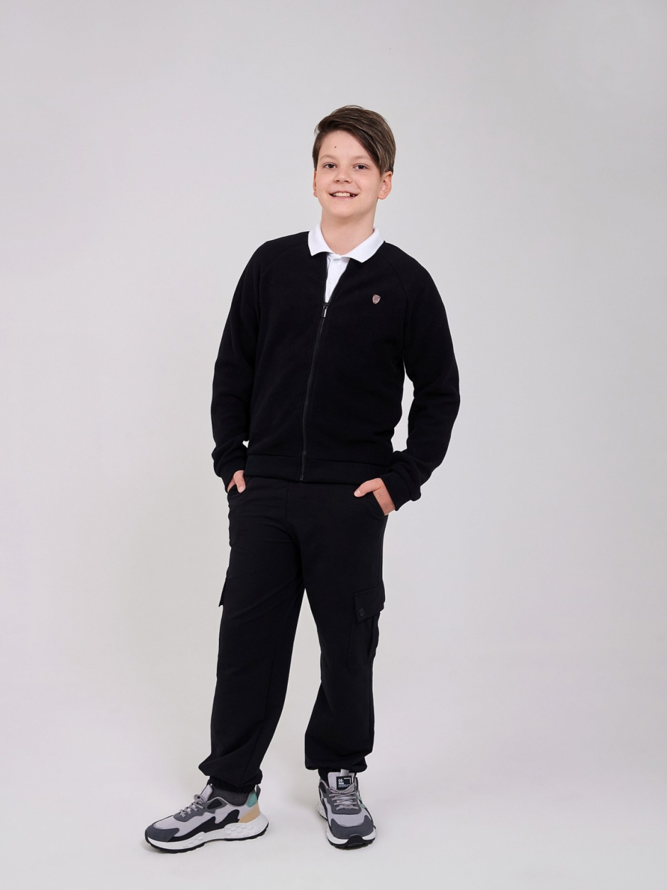 Кофта SMIL модель smil_116684-cernyj Фото