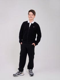 Кофта SMIL модель smil_116684-cernyj Кофта SMIL модель smil_116684-cernyj Фото