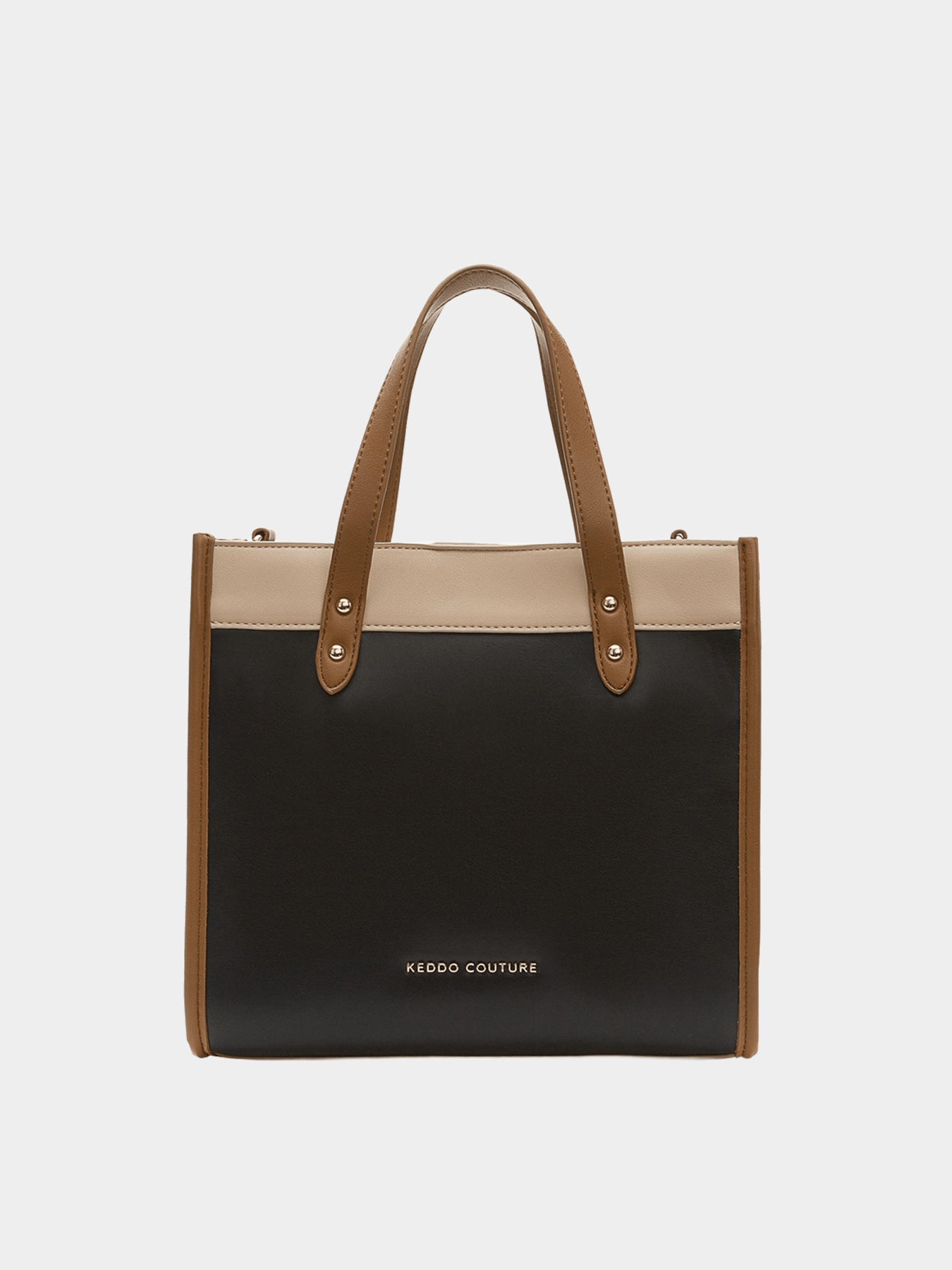 Шоппер Keddo модель 348105/03-01W-black/beige Фото