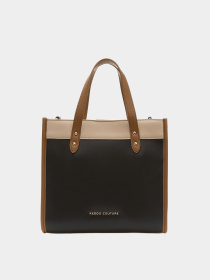 Шопер Keddo модель 348105/03-01W-black/beige Фото