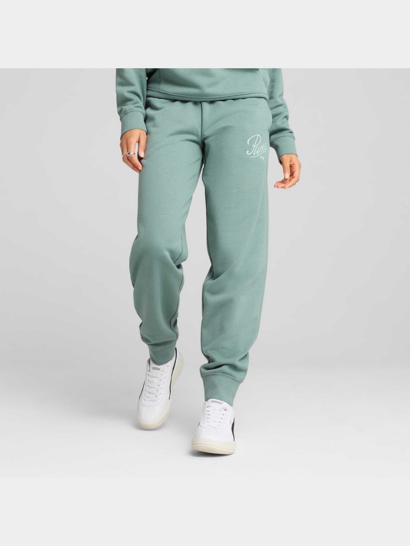 Штани спортивні PUMA Script Comfort Sweatpants модель 684985 Фото