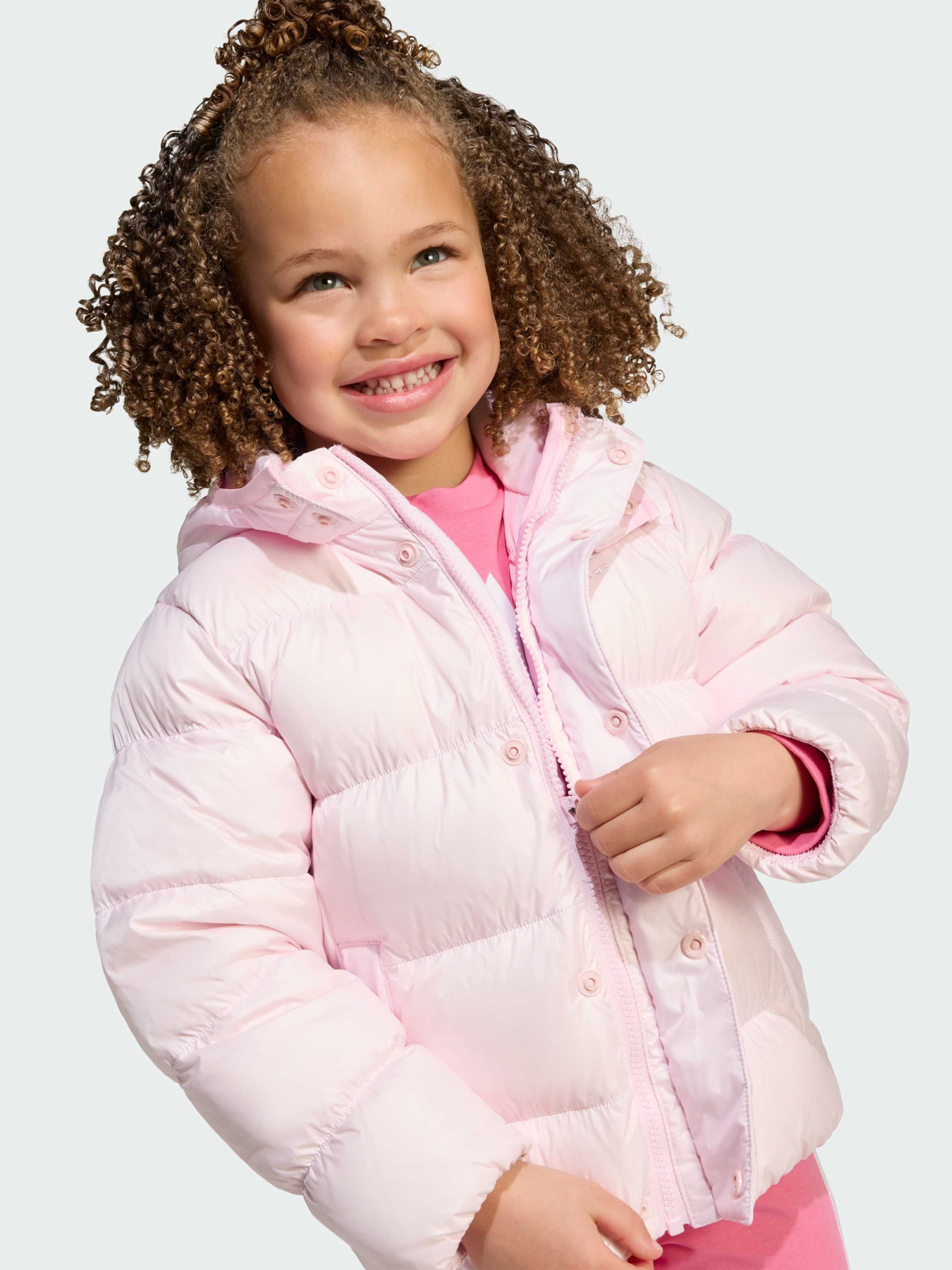 Пуховик Adidas Adicolor модель JV8547 Фото