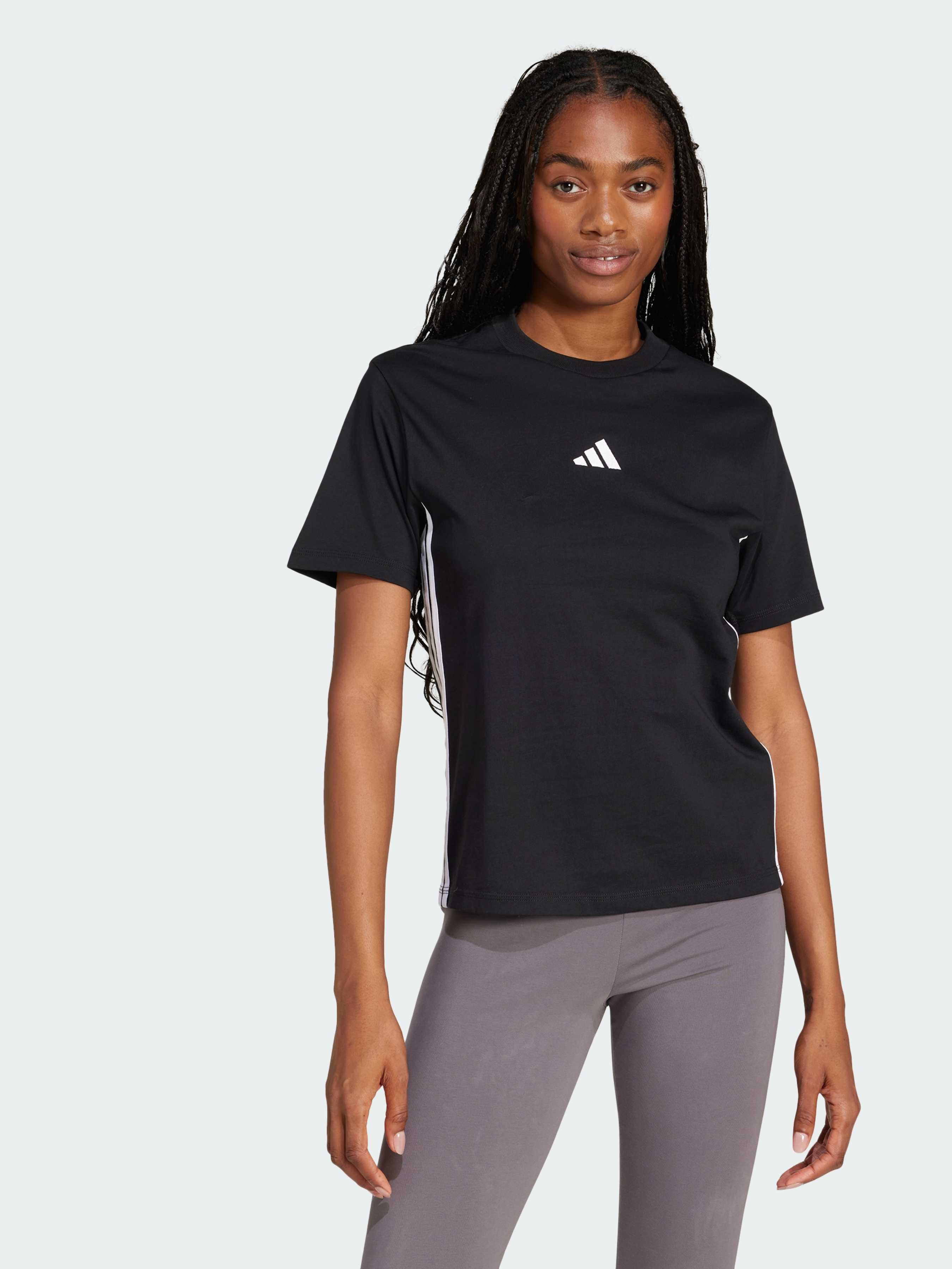 Бавовняна Жіноча Футболка adidas  (JD0846) колір чорний adidas - купити в Україні